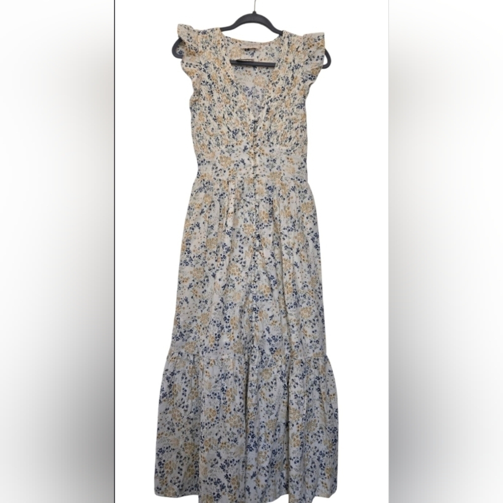 DRESS FORUM Floral Sleeveless Maxi Dress. Size S - Picture 9 of 10